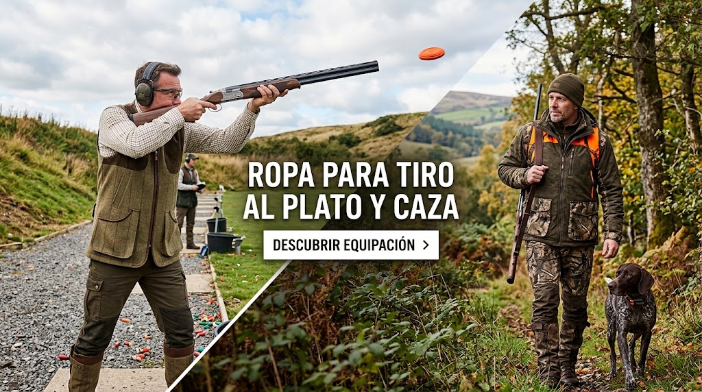 Ropa para tiro al plato y caza