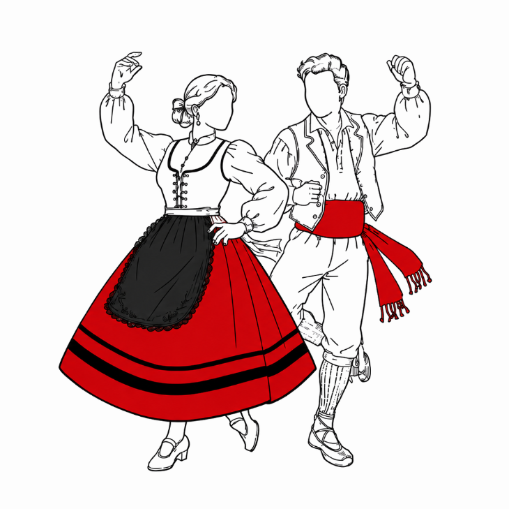 Traje tradicional de la Sierra de la Demanda